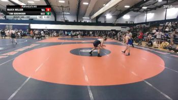 197 lbs Champ. Round 1 - Tim Eddinger, Messiah vs Maxx Miller, Washington And Lee