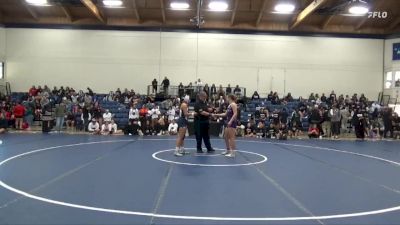 145 lbs Champ. Round 1 - Stephanie Chavez, Menlo College vs Toby Goertz, Missouri Valley