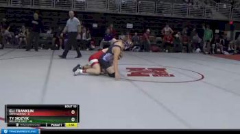 195 lbs Round 3 (8 Team) - Eli Franklin, Smith Center vs Ty Sidzyik, Bellevue East