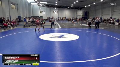 174 lbs Cons. Semi - Mathew Wirth, Roanoke College vs Andrew Kehoe, Roanoke College