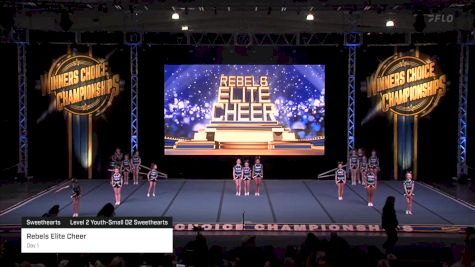 Rebels Elite Cheer - Day 1 [2024 Sweethearts Level 2 Youth-Small D2 Sweethearts] 2024 Winner's Choice Championships - Mohegan Sun