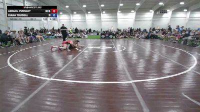 135 lbs Abigail Pursley, North Carolina Blue vs Kiana Trudell, Idaho