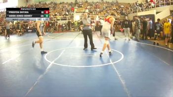 167 lbs Cons. Round 1 - Preston Shyjka, Jv Warriors vs Aiden Jones-Dewey, Logan