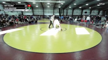 215 lbs Round 5 (8 Team) - Mitt Palmer, American Fork vs ISAAC MEACHAM, Manti