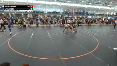 157 lbs Champ. Round 2 - Lucas Abro, . vs Spencer Timm, Lake Gibson Braves