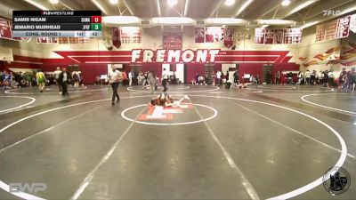150 lbs Cons. Round 1 - Jemario Muirhead, John F Kennedy -Fremont vs Samir Nigam, San Mateo