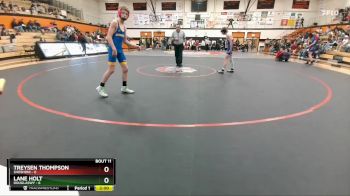 106 lbs Round 4 (6 Team) - Lane Holt, DouglasWY vs Treysen Thompson, Shoshoni