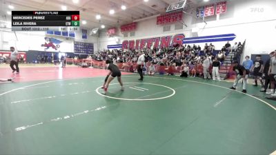 110 lbs Round 1 - Mercedes Perez, ASG vs Leila Rivera, ETWC