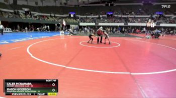 National 3-5 60 Cons. Round 2 - Caleb Mcnamara, Hickory Wrestling Club vs Mason Goodson, Poquoson Athletic Association