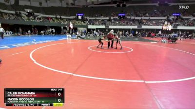 National 3-5 60 Cons. Round 2 - Caleb Mcnamara, Hickory Wrestling Club vs Mason Goodson, Poquoson Athletic Association