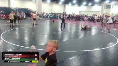 106 lbs Semis & 1st Wrestleback (8 Team) - Jonah Casterline, Team Montana Laurel vs Benito Barnhart, Celtic Wrestling Club