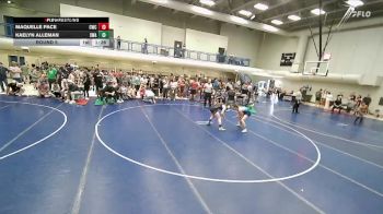 125 lbs Round 5 - Kaelyn Alleman, Sanderson Wrestling Academy vs Maquelle Pace, Champions Wrestling Club