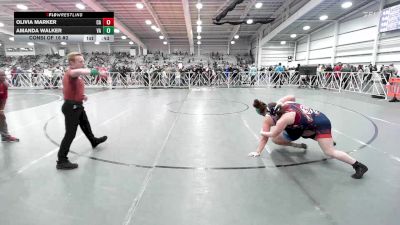 185 lbs Consi Of 16 #2 - Olivia Marker, CA vs Amanda Walker, VA