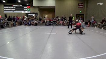 116 lbs Round 1 (6 Team) - Carson Naifeh, NC National Team White vs Nolan Baranik, Funky Crayons