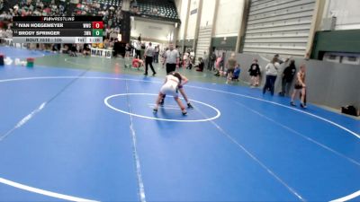 105 lbs Quarterfinal - Ivan Hoegemeyer, Wrestling With Character vs Brody Springer, 308 Wrestling Academy