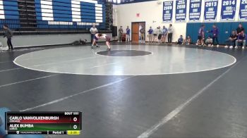 149 lbs Semifinal - Alex Bumba, Loras vs Carlo VanVolkenburgh, Chicago