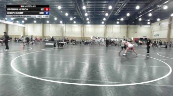 138 lbs Quarterfinal - Jeremiah Herron, SONS OF THUNDER vs Joseph Scott, Golden Bears Wrestling Club