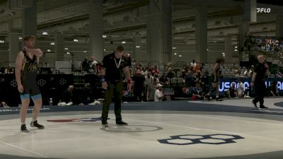 86 kg Champ. Rd Of 64 - Caden Schadwinkel, Adams State vs Houston Frank, Tiger Den Wrestling Club