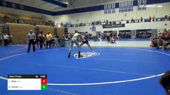 132 lbs Semifinal - Jaden New, Ironclad vs Christian Small, Level Up
