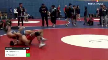 161 lbs Quarterfinal - Mason Espinoza, Buchanan vs Kai Vasquez, Bakersfield