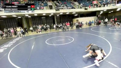140 lbs Cons. Round 4 - Alana Finney, Unattached vs Liriana Rakoci, Unattached
