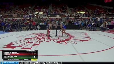 100 lbs Quarterfinal - Sheena Gocela, Winfield vs Elaina Wolff, Topeka-Hayden