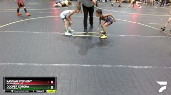 47 lbs Round 4 (6 Team) - Kaspian Stepheny, Belding Black vs Cooper Corona, Team Gotcha