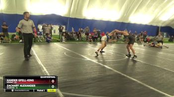 113 lbs Quarterfinal - Xander Gfell-King, Edison vs Zachary Alexander, GlenOak