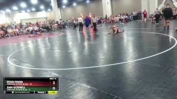 138 lbs Round 2 (6 Team) - Ryan Mann, Carolina Exteme Black vs Sam Gosnell, Carolina Exteme Blue