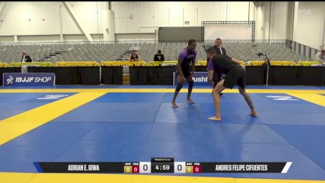 Andres Felipe Cifuentes vs Adrian E. Giwa 2025 World IBJJF Jiu-Jitsu No-Gi Championship