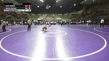 115 lbs Consolation - Alex Ramos, Clovis West vs Justin Cortez, Righetti