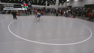 126 lbs Champ. Rd Of 32 - Clayton Chiles, Open Mats Wrestling Club vs Nolan Baker, Franklin Wrestling Club