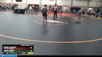 170 lbs Quarterfinal - Kensi Steele, Iowa City, Liberty vs Avery Schmidt, Wahlert, Dubuque