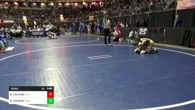 100 lbs Round Of 32 - Aiden Conover, Reynolds vs Gionno Gardner, Canon-McMillan