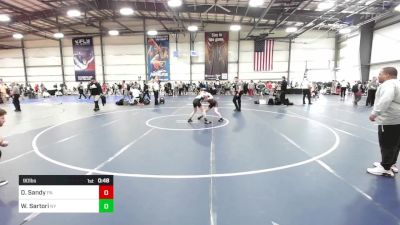 90 lbs Consolation - Dakota Sandy, PA vs Wyatt Sartori, NY