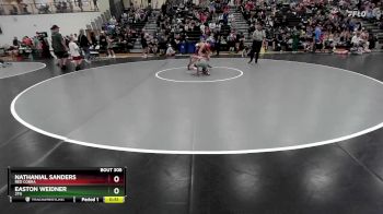 100 lbs Cons. Round 2 - Nathanial Sanders, Red Cobra vs Easton Weidner, 2TG