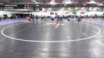 184 lbs Cons. Round 4 - Jack Simons, Dickinson State (N.D.) vs Jeremiah Bethel, Briar Cliff (Iowa)