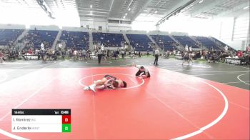 144 lbs Consi Of 4 - Isaiah Ramirez, Big Bear Grapplers vs Jonathan Enderle, Monte Vista Takedown Club