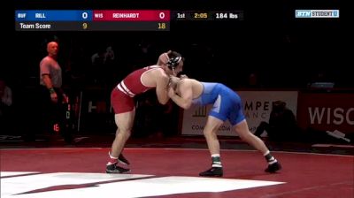 184 lbs Mason Reinhardt, Wisconsin vs Logan Rill, Buffalo