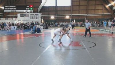 106 lbs Rr Rnd 2 - Brody Ohern, Gorilla Grapplers vs Brady Genard, Wyoming Seminary