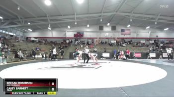 157 lbs Quarterfinal - Casey Barnett, Tiffin vs Keegan Roberson, UNC Pembroke