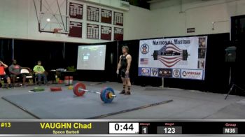 Chad Vaughn Goes 130/160/290