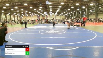 170 lbs Consi Of 32 #2 - Jerrel Baskins, GA vs Xavier Preston, VA