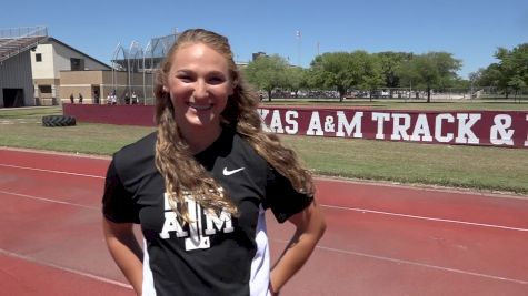 FloTrack chats with Texas A&M's Javelin thrower Maggie Malone currently #1 in the USA