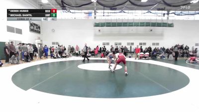 113 lbs Consi Of 4 - Derek Huber, Masuk vs Michael Saintil, Lyman Mem/Windham Tech