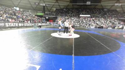 Girls 2A 155 lbs Quarterfinal - Madeline Payne, Black Hills (Girls) vs Tairen Lee, Orting (Girls)