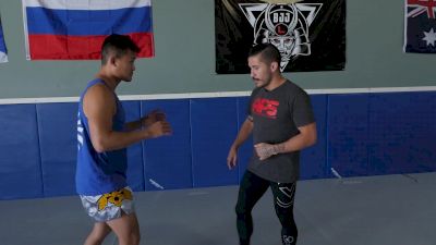 Ian McCall: Muay Thai Foot Sweep For The Clinch