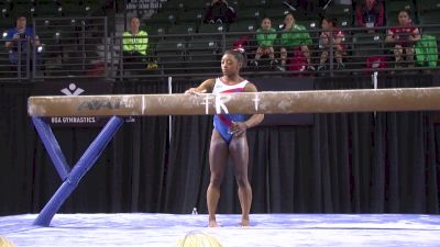 Simone Biles Full Beam Routine (USA) - 2016 Pac Rims Podium Training