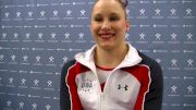Brenna Dowell On New Routines And First Meet Of 2016 (USA) - 2016 Pac Rims Podium Training