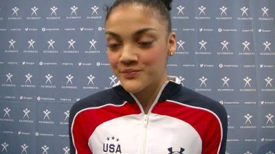 Laurie Hernandez Coming Off Of Strong Camp Performance (USA) - 2016 Pac Rims Podium Training